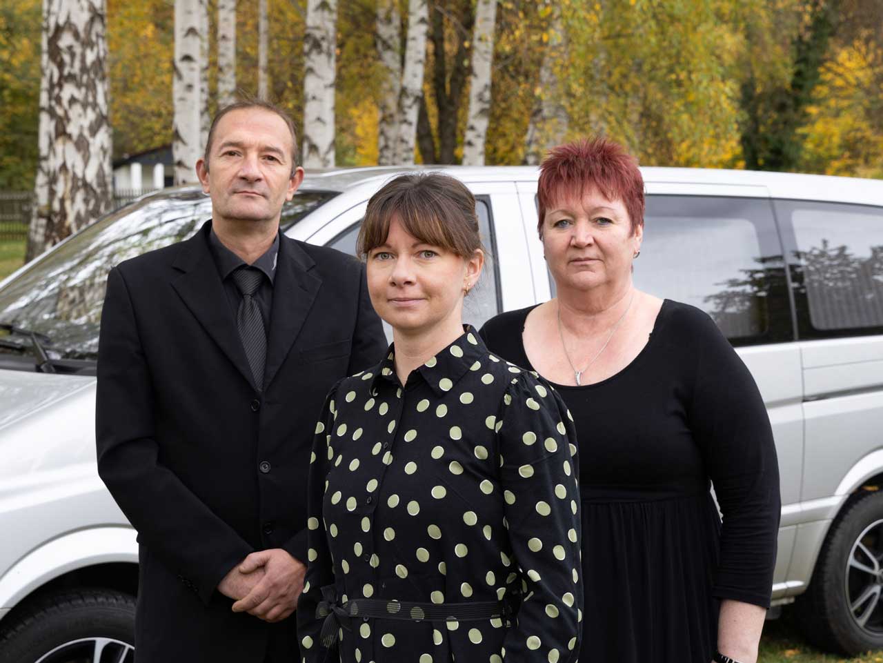 Das Team des Bestattungshaus Grunwald